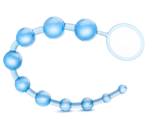 B Yours Basic Beads Blue 10 Gradual Beads for Pleasure > Anal Range > Anal Beads