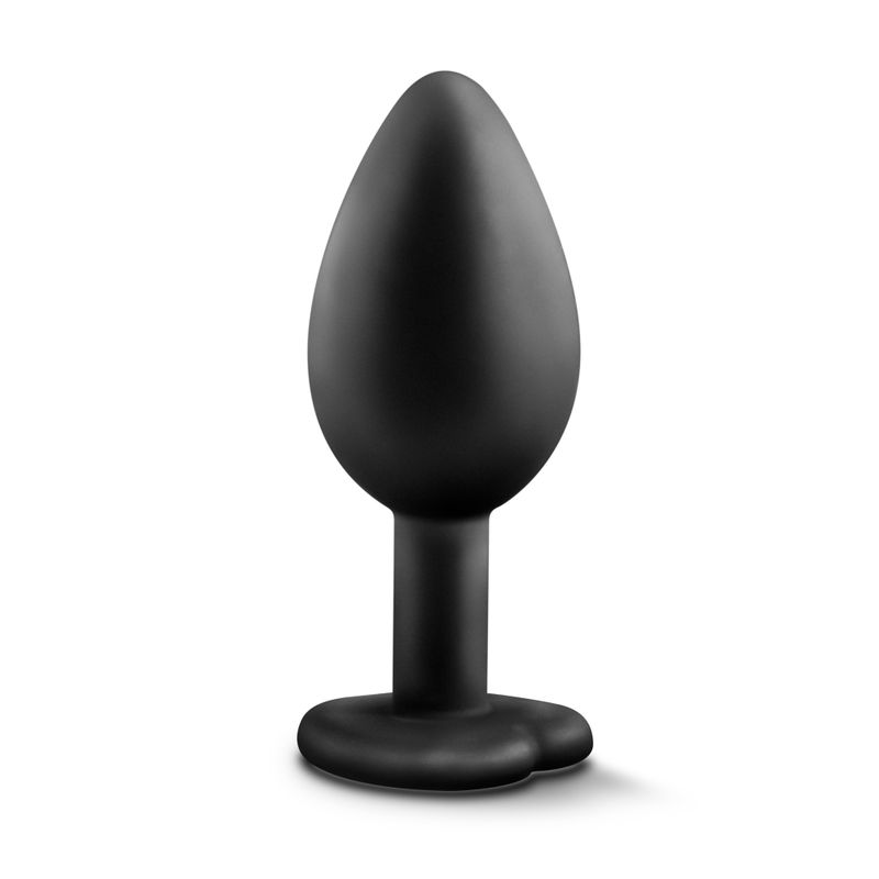 Temptasia Bling Plug Small Black (7.6cm) > Anal Range > Jewel Butt Plugs