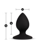 Temptasia Slave Plug Black Anal Toy > Anal Range > Butt Plugs