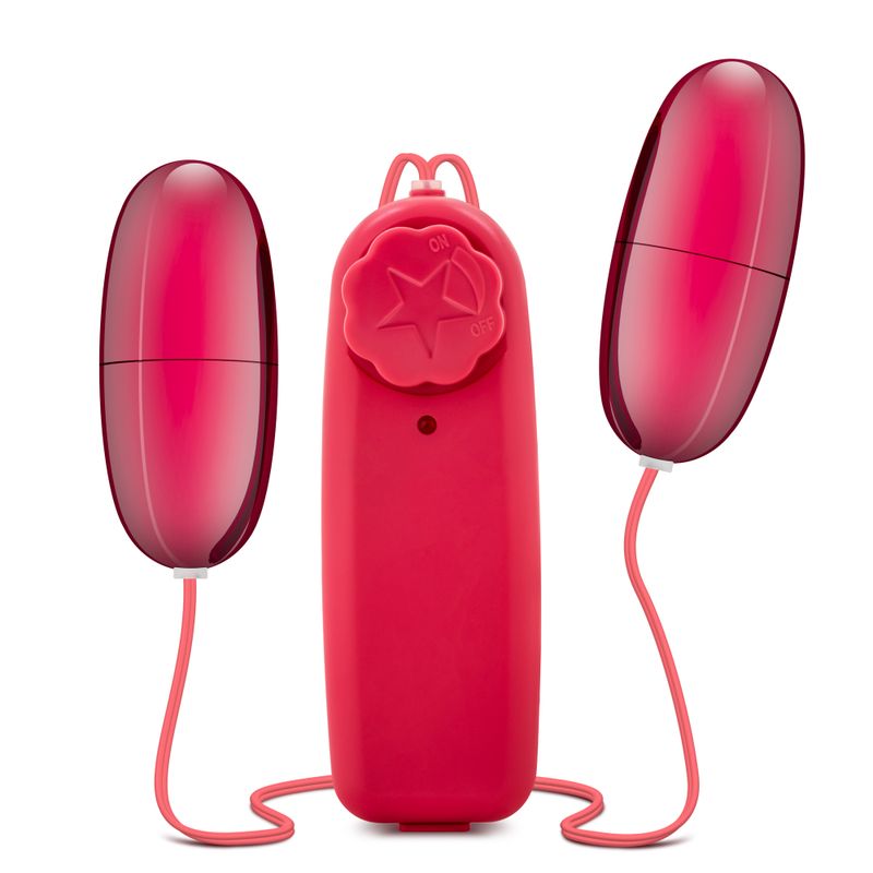 B Yours Double Pop Eggs Cerise Vibrating Pleasure Set > Vibrators > Mini Vibrators