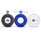 Stay Hard Donut Rings - 3 Pack > Cock Ring > Sets