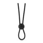 Stay Hard Silicone Loop Cock Ring in Black > Cock Ring > Adjustable