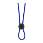 Stay Hard Silicone Loop Cock Ring in Blue > Cock Ring > Adjustable
