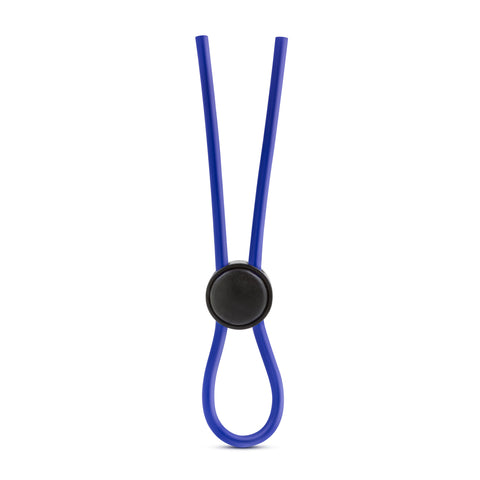 Stay Hard Silicone Loop Cock Ring in Blue COCK RINGS