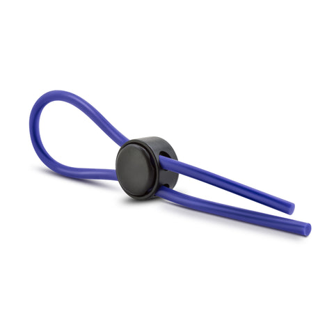 Stay Hard Silicone Loop Cock Ring in Blue COCK RINGS