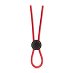 Stay Hard Silicone Loop Cock Ring in Red > Cock Ring > Adjustable