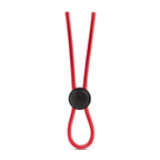 Stay Hard Silicone Loop Cock Ring in Red > Cock Ring > Adjustable