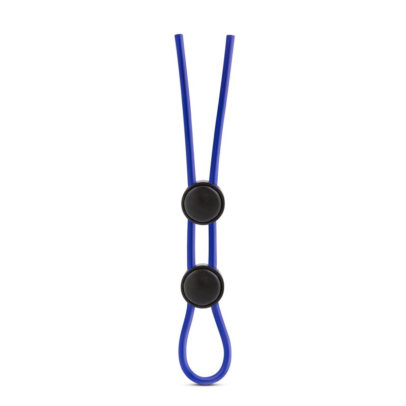 Stay Hard Silicone Double Loop (Blue) – Adjustable Cock Ring > Cock Ring > Adjustable