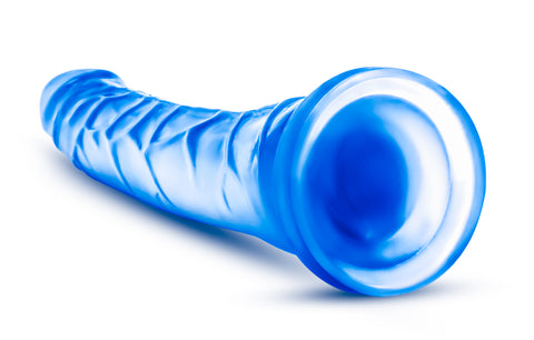 B Yours Sweet n Hard 6 Blue Realistic Dildo with Suction Cup DONGS