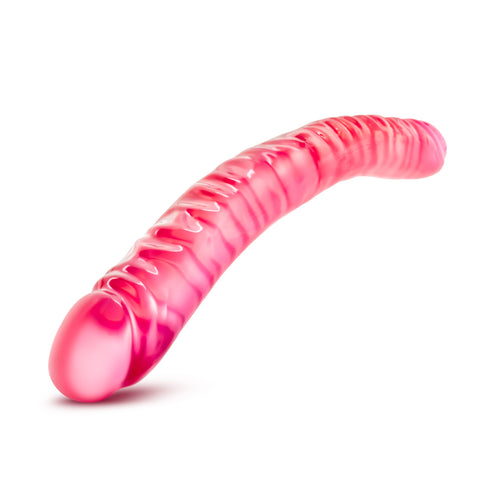 B Yours Double Dildo Pink 18in Double Dongs