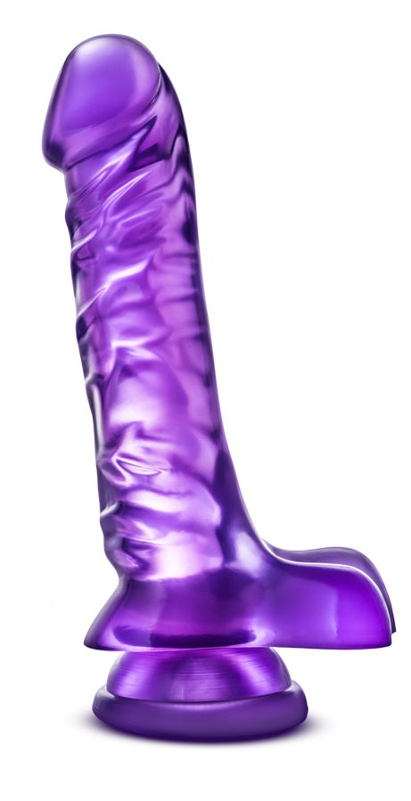 B Yours Basic Purple 9 Inch Dildo with Suction Cup > Dildos > Realistic Dildos