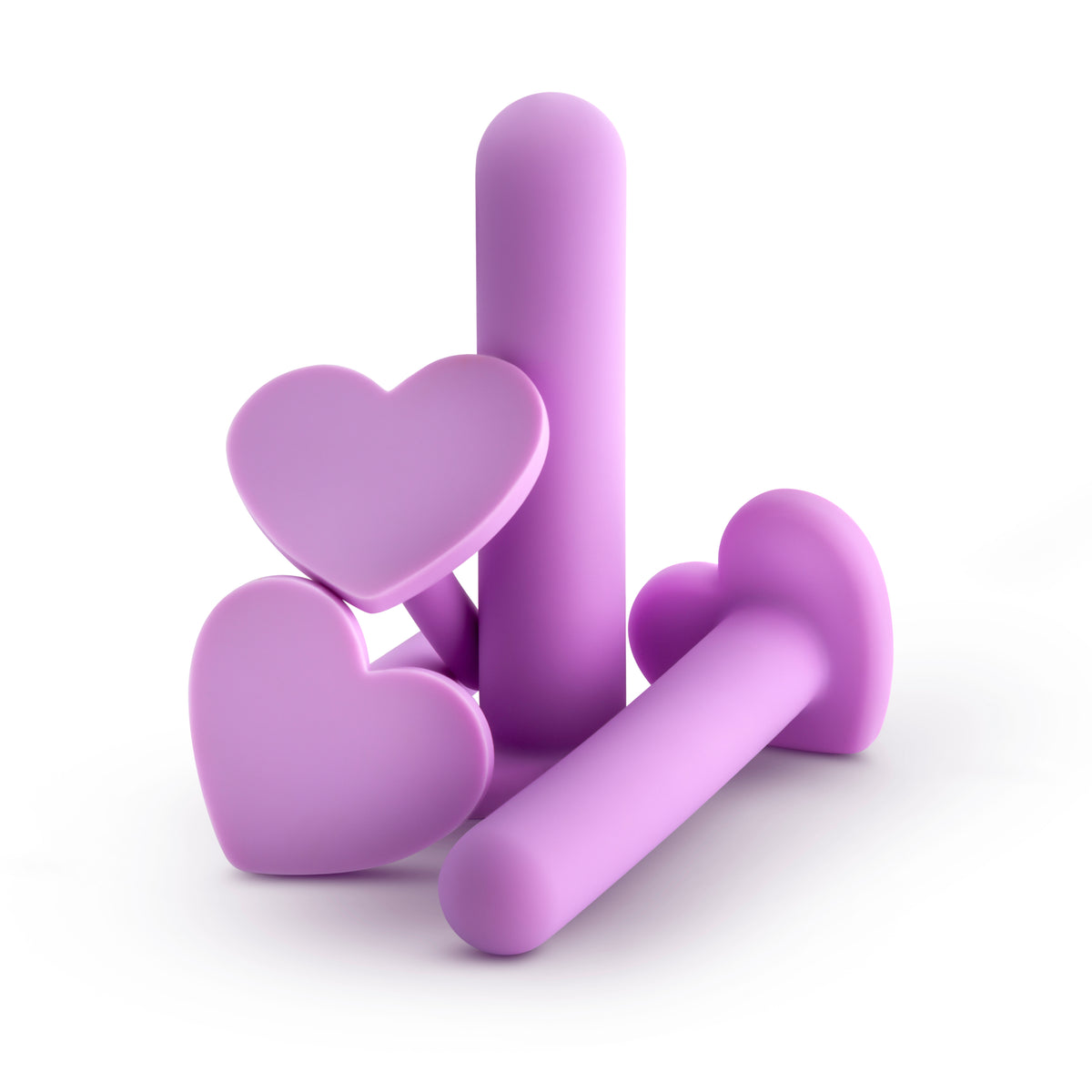 Wellness Silicone Vaginal Dilator Kit 4-Piece Set Purple > Sex Toys > Dilators Main image