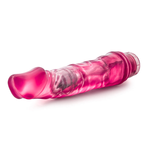 B Yours Vibe 6 Pink Realistic Vibrator with Waterproof Design DONGS Vibrating