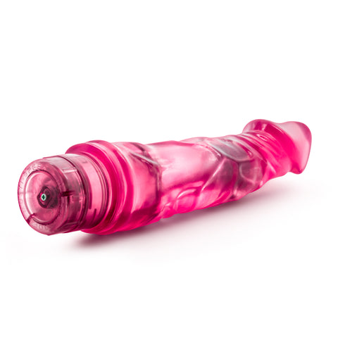 B Yours Vibe 6 Pink Realistic Vibrator with Waterproof Design DONGS Vibrating