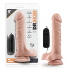 Dr Skin Dr James 9 Inch Vibrating Cock with Suction Cup Vanilla > Vibrators > Realistic Vibrators