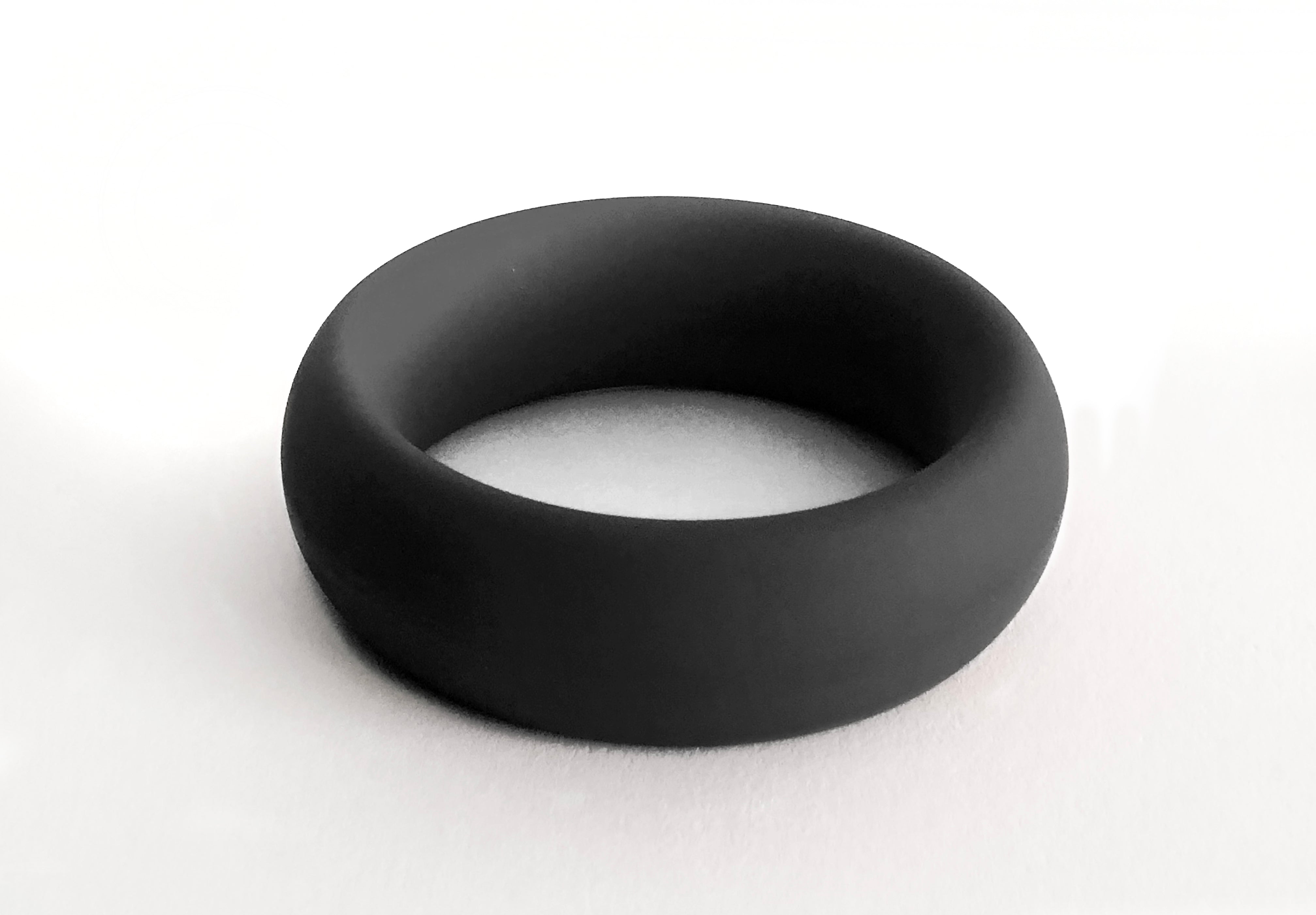 Meat Rack Cock Ring Black 44mm Inner Diameter with 3x Stretch Secondary image