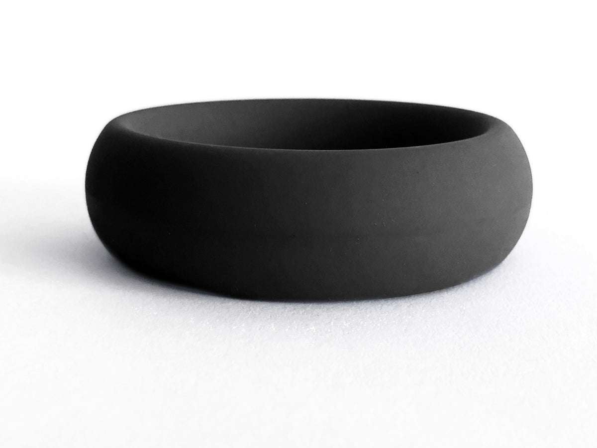 Meat Rack Cock Ring Black 44mm Inner Diameter with 3x Stretch > Cock Ring > Single Main image
