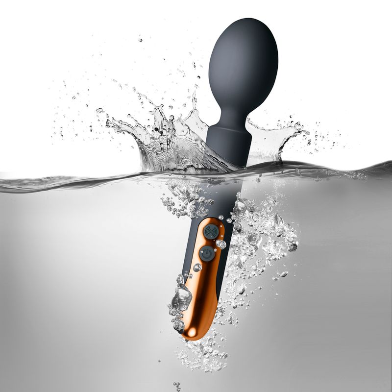 Oriel Rechargeable Wand – Luxury Silicone Rechargeable Wand Vibrator > Sex Toys > Massage Wands