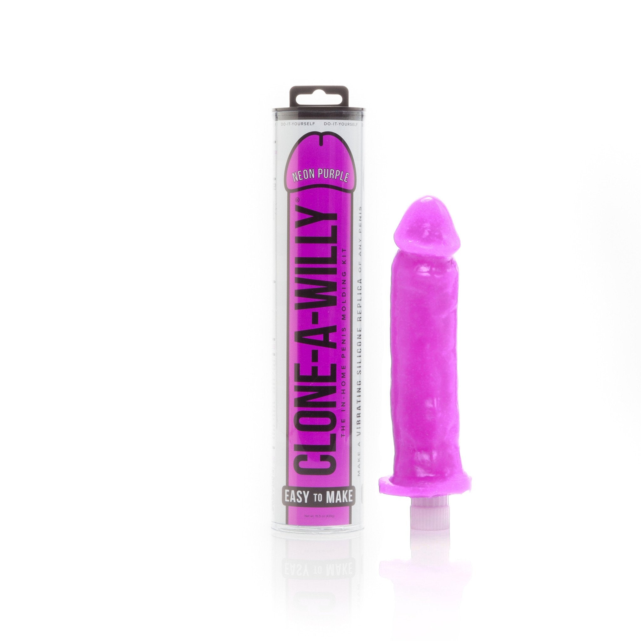 Clone A Willy Neon Purple – Silicone Vibrator Purple > Dildos > Mould Your Own Kits