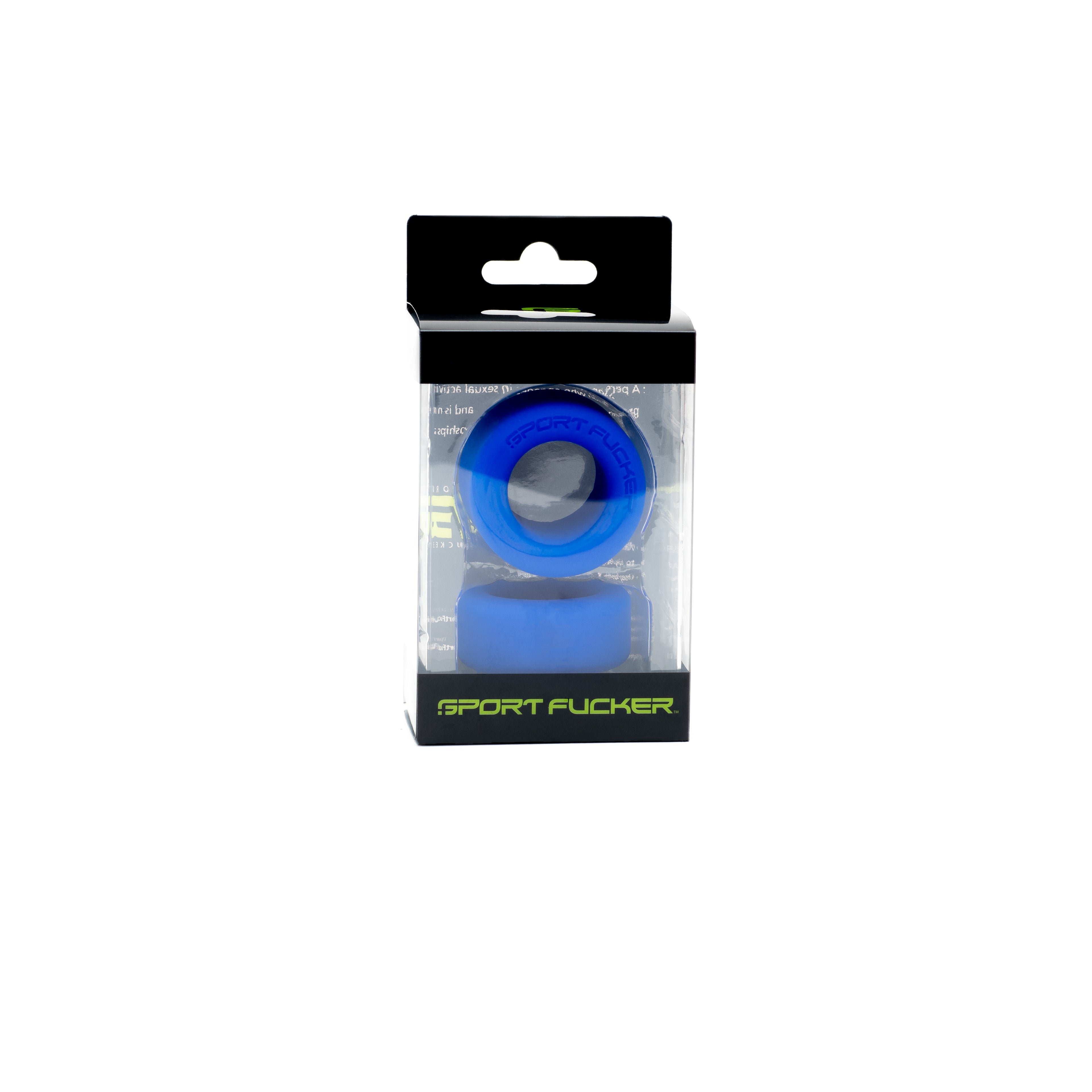 Nutt Job Set by Sport Fucker Blue Comfortable Cock and Ball Ring Set > Cock Ring > Sets