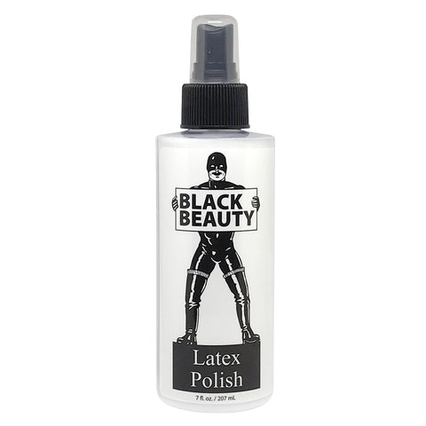 Black Beauty Latex Polish Spray Bottle 7 Ounces 207 mls Toy Cleaners