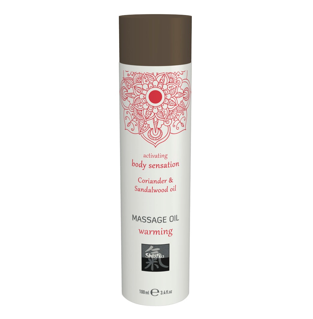 Shiatsu Massage Oil Warming Coriander And Sandalwood Oil 100ml > Essentials > Massage Oil