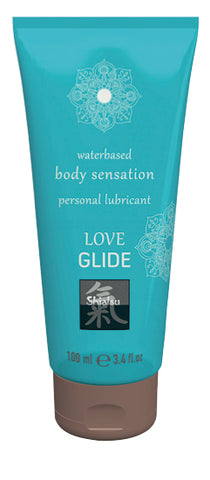 Shiatsu Love Glide Water Based Lubricant 100ml Water Based Lube