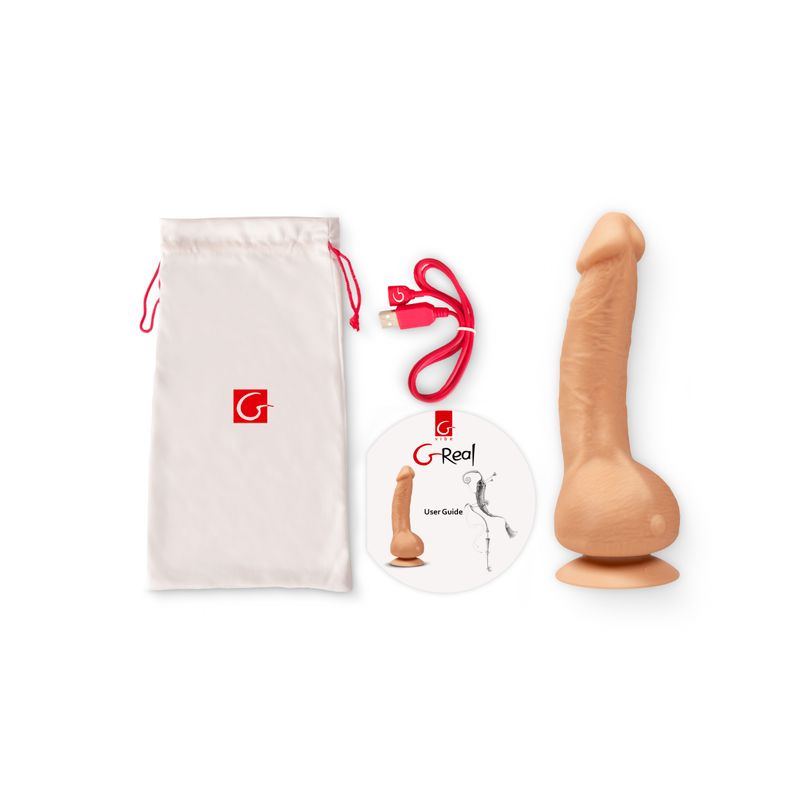 Greal Flesh w Suction Cup 22 x 3.7 cm Premium Toy DONGS