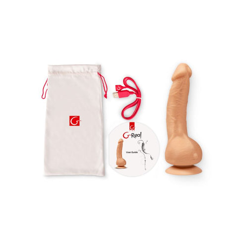 Greal Flesh w Suction Cup 22 x 3.7 cm Premium Toy DONGS