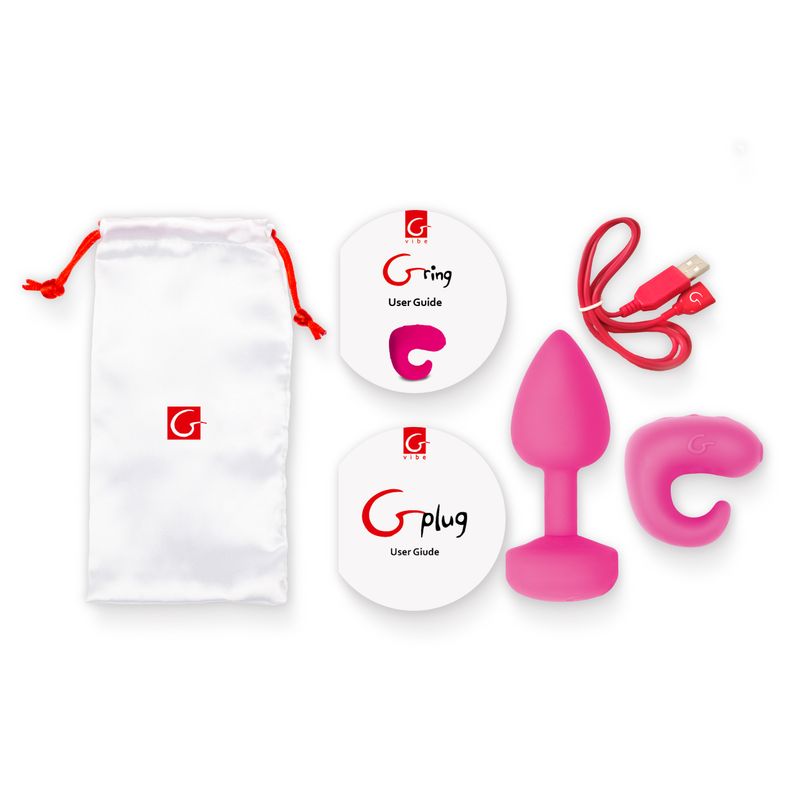 Gkit Sunny Raspberry Remote Control Vibrator 3cm Diameter > Anal Range > Vibrating Butt Plugs