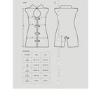 Obsessive Stewardess Costume Three Piece Set – Grey Lingerie Set > Clothes > Costumes > Womens