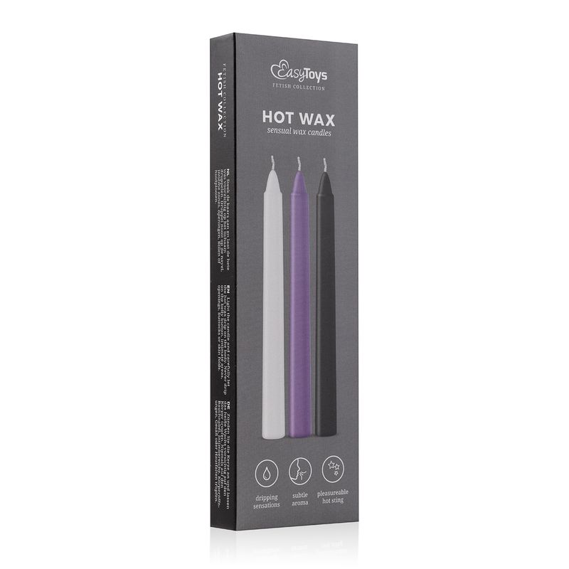 Sensual Hot Wax Candles 3 Piece Set – Body Play Candle Set > Candles > Drip