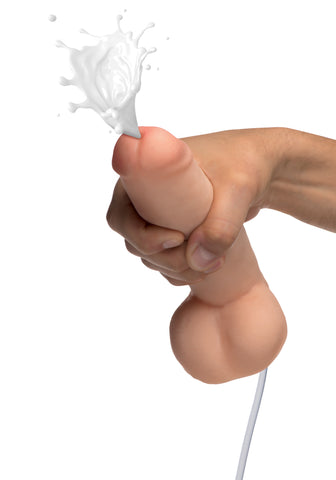 Squirting Dildo 8 Inch with Syringe for Ultimate Pleasure Dongs Squirting