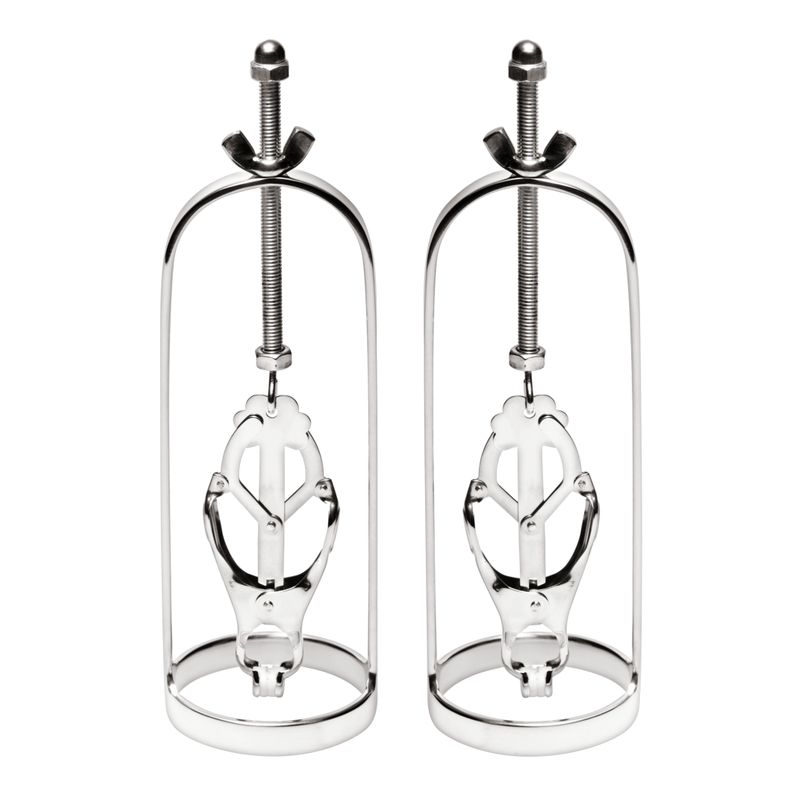 Stainless Steel Clover Clamp Nipple Stretcher > Sex Toys > Nipple Clamps