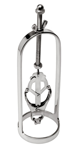 Stainless Steel Clover Clamp Nipple Stretcher for Intense Sensation and Gradual Stretching Nipple Clamps