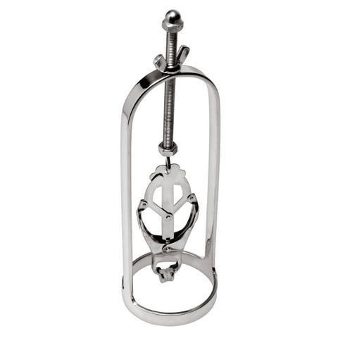 Stainless Steel Clover Clamp Nipple Stretcher for Intense Sensation and Gradual Stretching Nipple Clamps