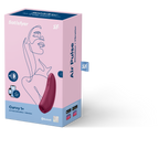 Satisfyer Curvy 1 Plus – App Enabled Clitoral Stimulator with Air-Pulse and Vibration Functions > Sex Toys For Ladies > Air Pulsation