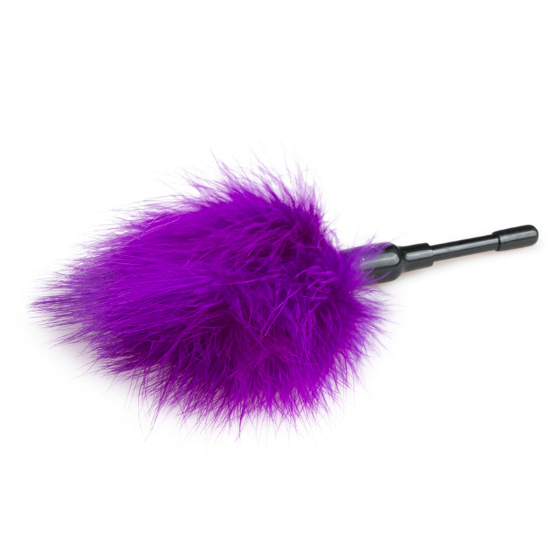 Tickler Purple Small Feather Teaser For Sensual Foreplay Whips & Paddles
