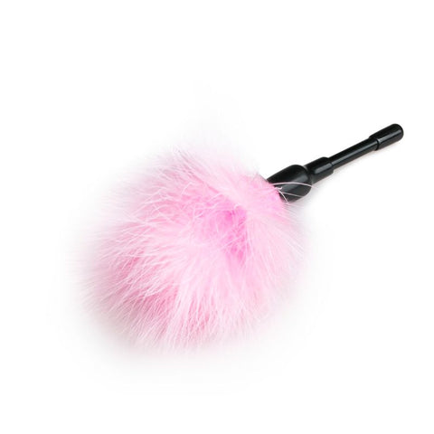 Tickler Pink Small Feather Teaser for Foreplay and Sensual Adventures Whips & Paddles