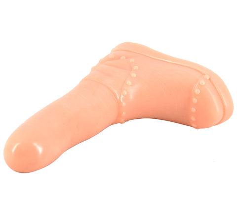 Boot Dildo Flesh - 9 Inch Overall Length Dongs Other
