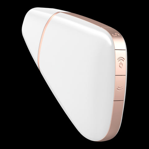 Satisfyer Love Triangle White - Compact Pleasure Device STIMULATORS
