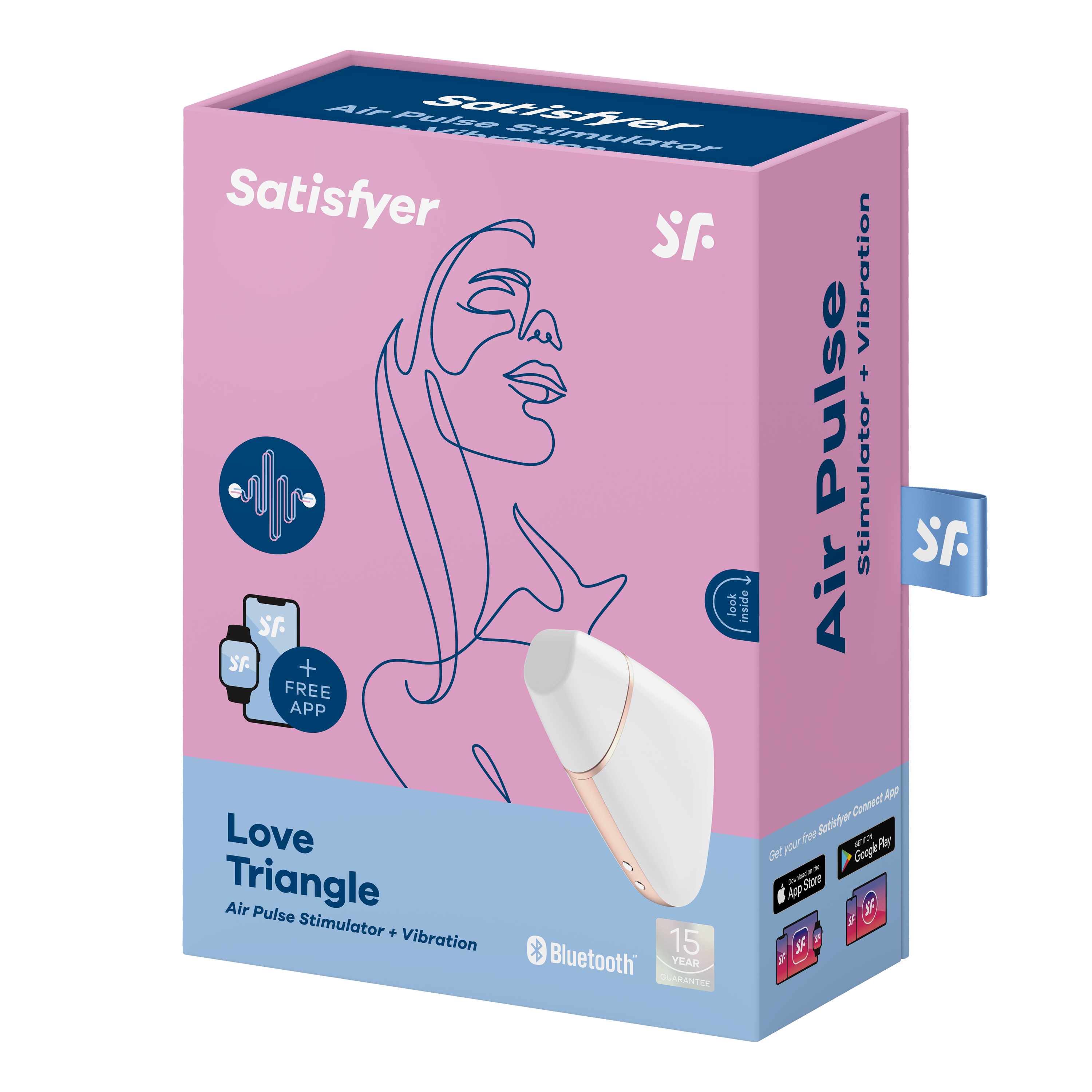 Satisfyer Love Triangle – Compact Pleasure Device > Sex Toys For Ladies > Air Pulsation