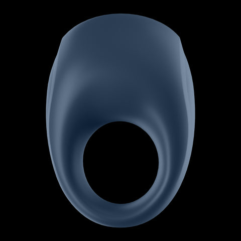 Satisfyer App Enabled Strong One Silicone Cock Ring Blue > Sex Toys For Men > Love Ring Vibrators