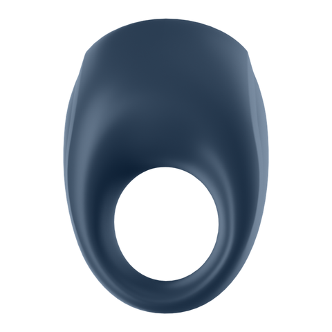 Satisfyer App Enabled Strong One Silicone Cock Ring Blue > Sex Toys For Men > Love Ring Vibrators
