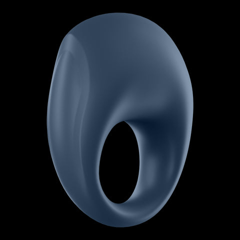 Satisfyer App Enabled Strong One Silicone Cock Ring Blue > Sex Toys For Men > Love Ring Vibrators