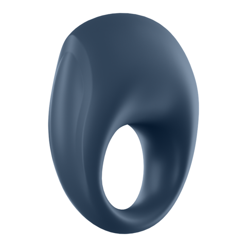 Satisfyer App Enabled Strong One Silicone Cock Ring Blue > Sex Toys For Men > Love Ring Vibrators