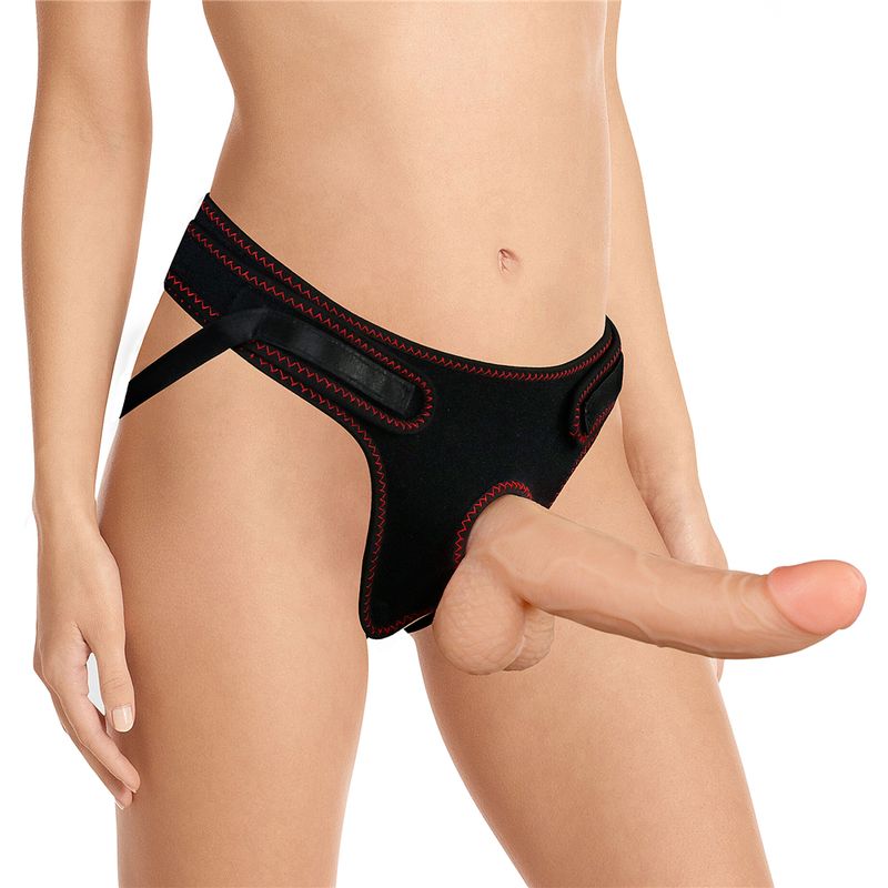 Easy Strap-on Set 8.5" (Flesh) Secondary image