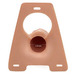 Hollow Big 8.5 Inch Strap-On (Flesh) – Silicone Hollow Dildo Strap-On > Dildos > Hollow Strap Ons