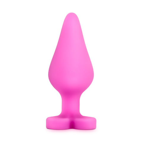 Naughty Candy Heart Be Mine Silicone Anal Plug Gift Butt Plugs