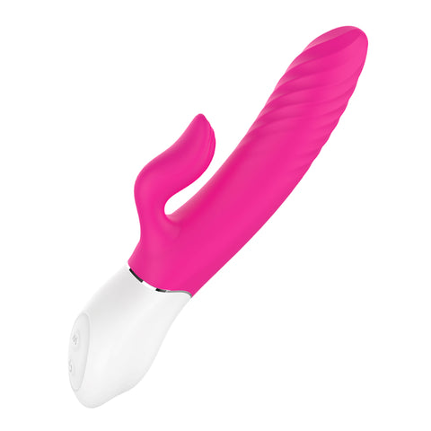 Lighter Thrusting Rabbit Vibrator Pink with 9 Speeds VIBRATORS-RABBIT-MULTI